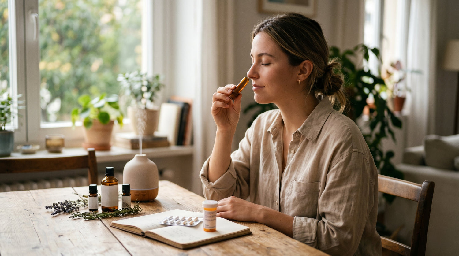 Inhaladores naturales vs medicamentos: por qué cada vez más personas eligen los aceites esenciales